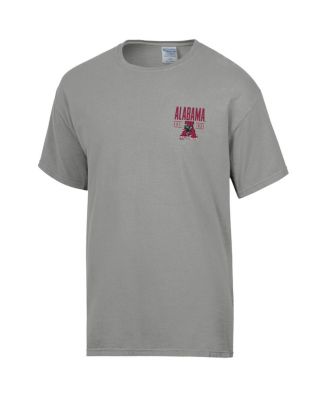 Men's Gray Alabama Crimson Tide Big Name T-Shirt