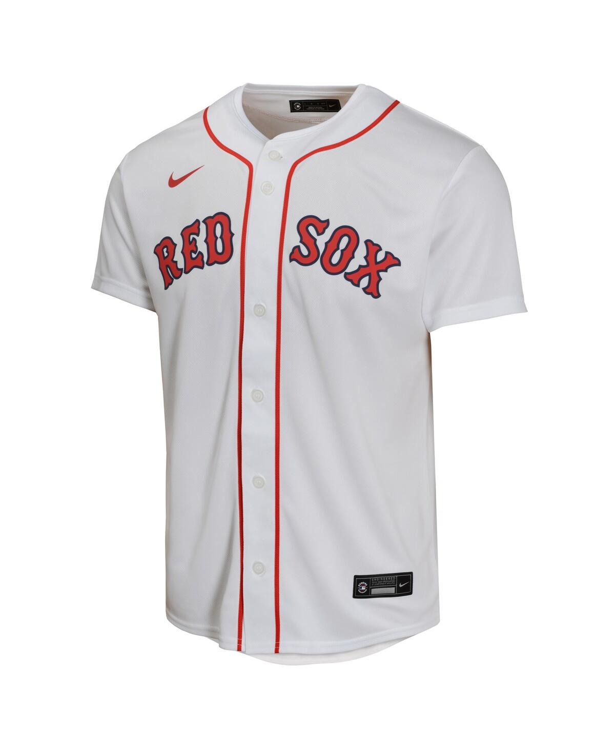 Nike Big Boys and Girls Roman Anthony White Boston Red Sox Home Player Game Jersey
