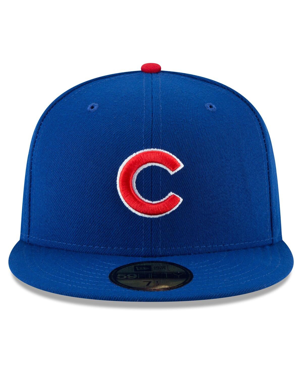 New Era Men's Royal Chicago Cubs 2025 Mlb Postseason Side Patch 59FIFTY Fitted Hat