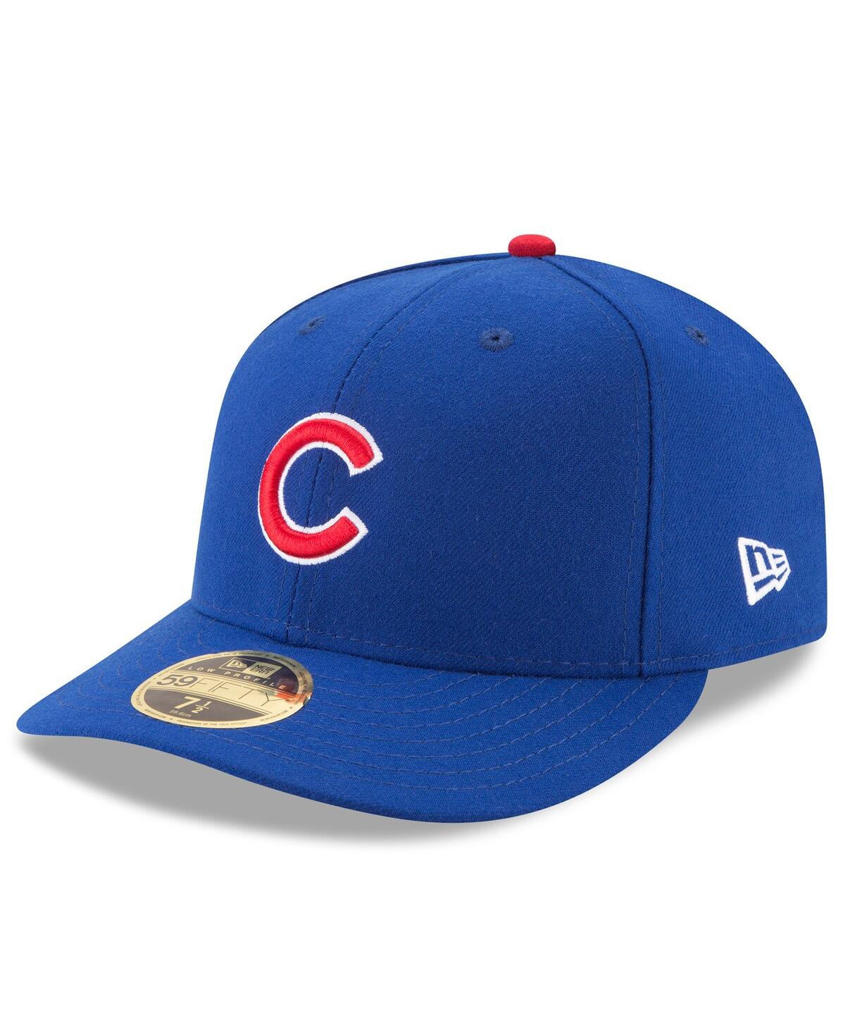 New Era Men's Royal Chicago Cubs 2025 Mlb Postseason Side Patch Low Profile 59FIFTY Fitted Hat