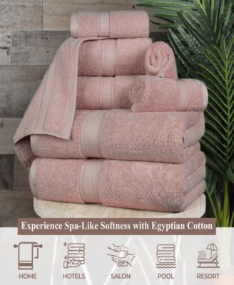 100% Egyptian Cotton 2-Pc Bath Towel Set