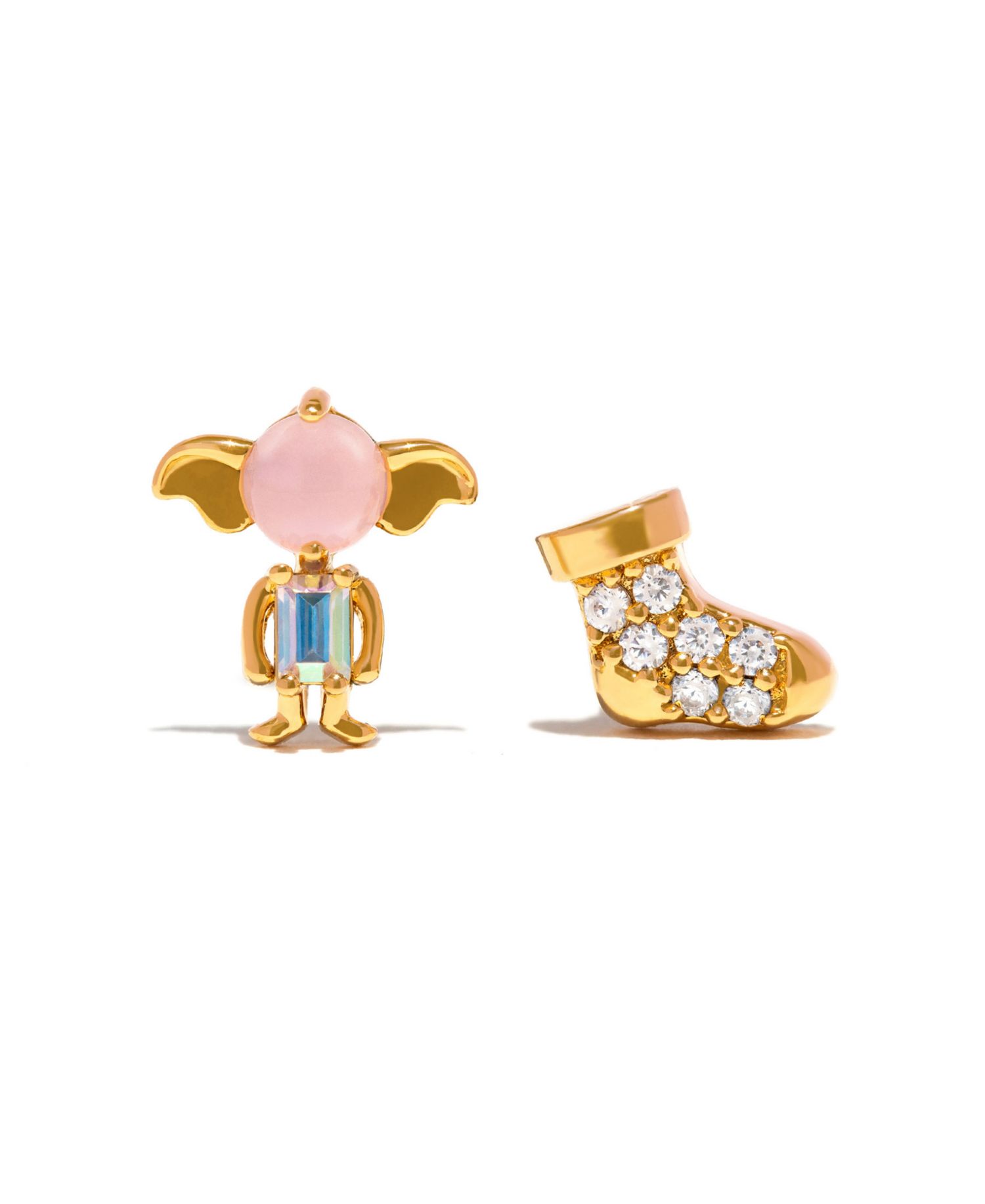 Harry Potter Dobby Is A Free Elf Crystal Studs