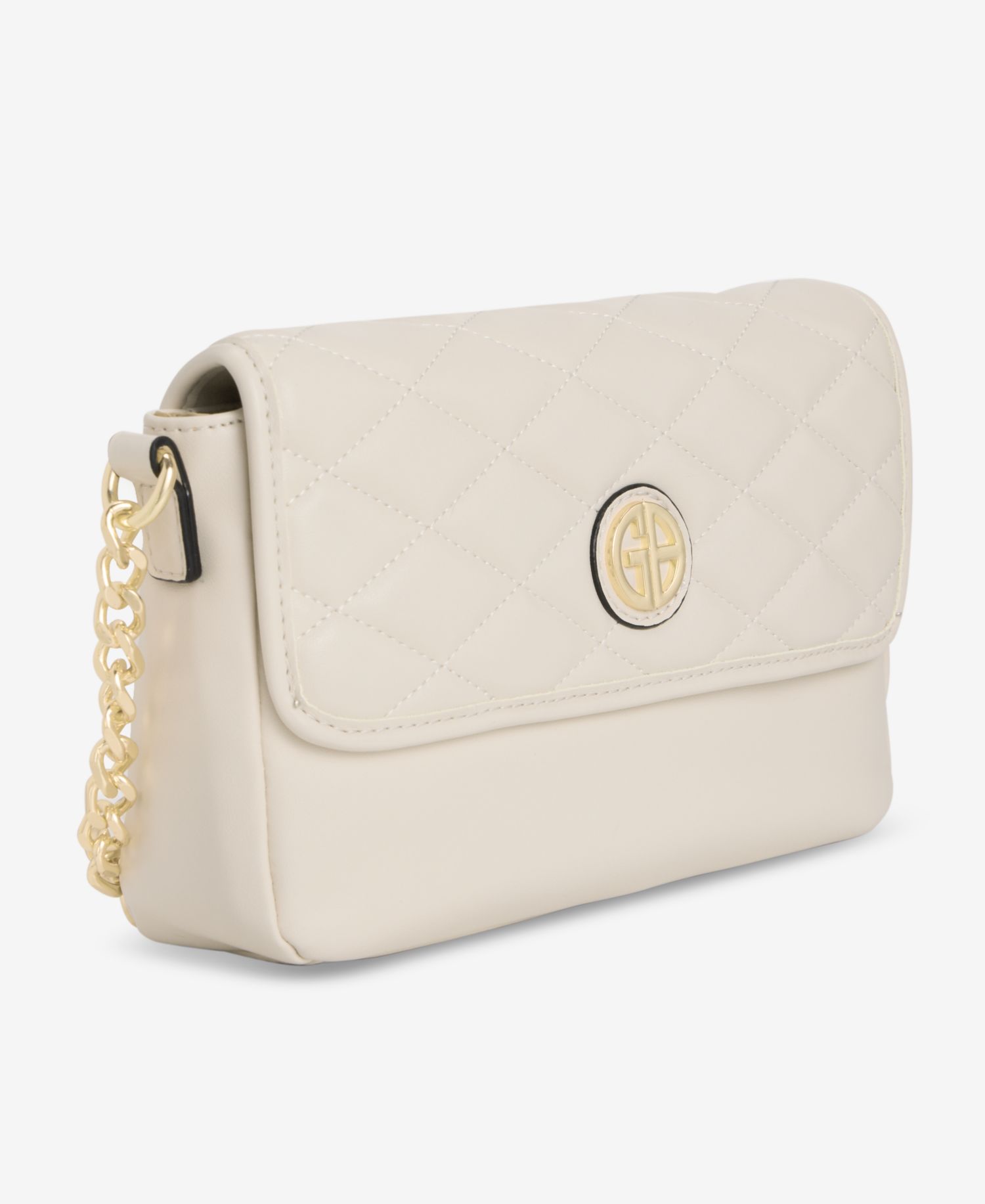 E/W Quilted Crossbody Bag
