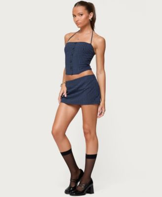 Women's Winsley Gingham Mini Skort