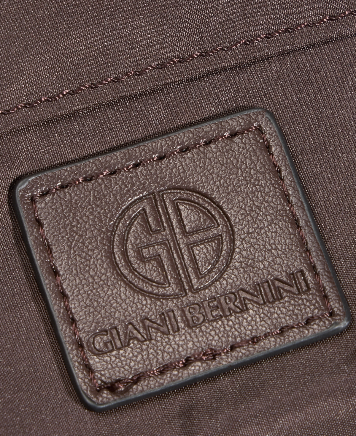 Giani Bernini Small Quilted Crossbody Wristlet, Macy's Exclusive In Brown