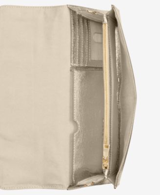 Wyllah Metallic Clutch, Exclusively at Macy's