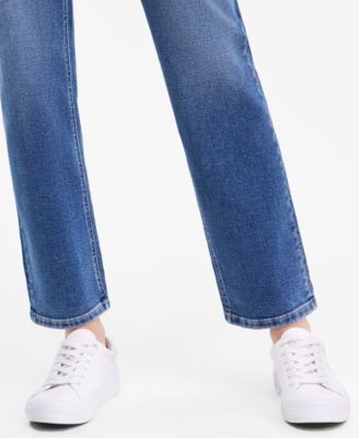 Women's Mid-Rise Straight Jeans