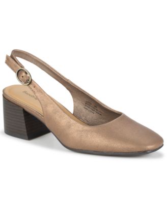 Women's Ester Block Heel Slingback Pumps