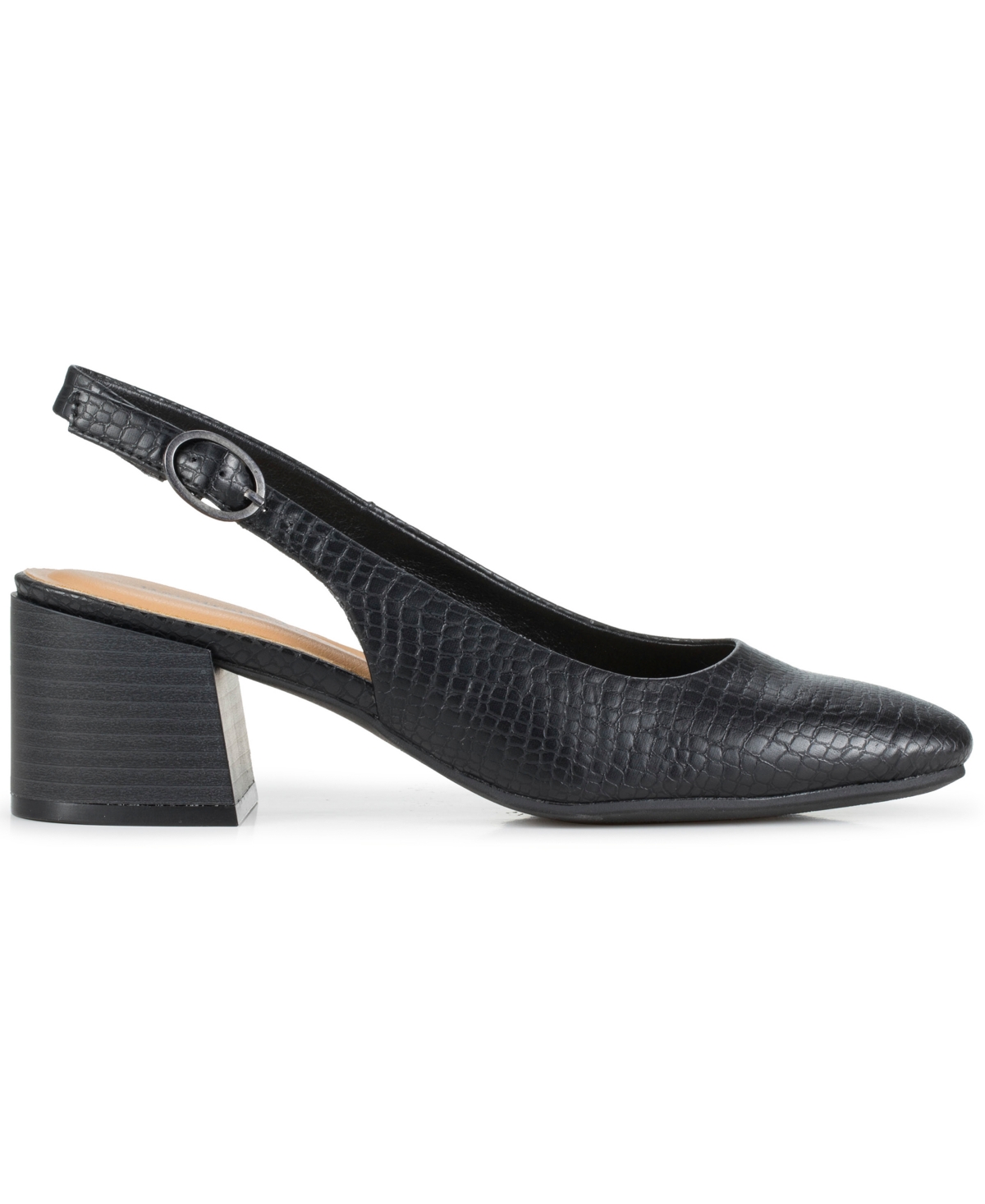 Baretraps Women's Ester Block Heel Slingback Pumps In Black