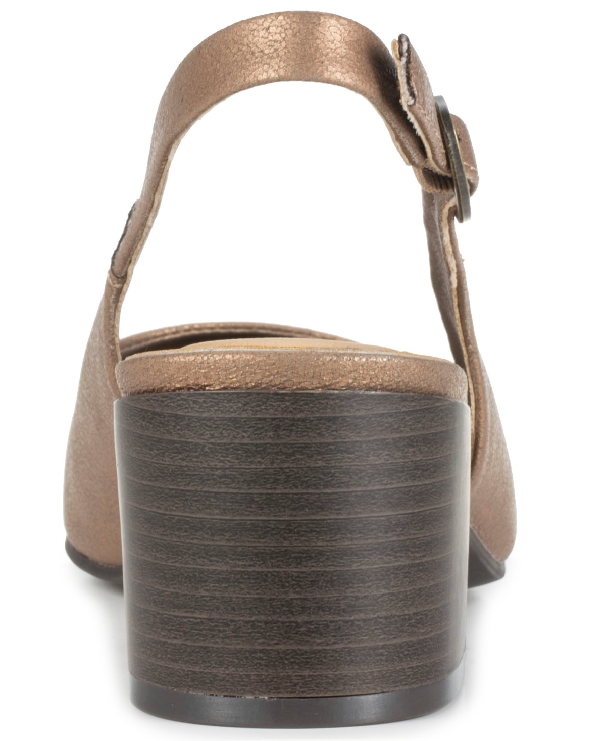 Baretraps Women's Ester Block Heel Slingback Pumps In Brown