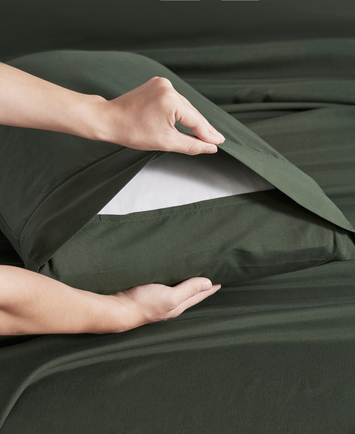 Nestl Extra Deep Pocket 6-pc. Sheet Set, California King In Green