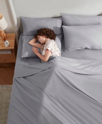 Extra Deep Pocket Microfiber 6-Pc. Sheet Set, Full