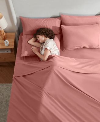 Extra Deep Pocket Microfiber 6-Pc. Sheet Set, King