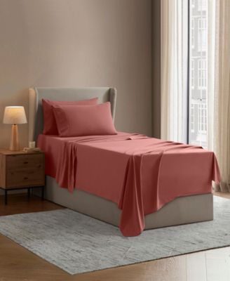 Extra Deep Pocket Microfiber 4-Pc. Sheet Set, Twin