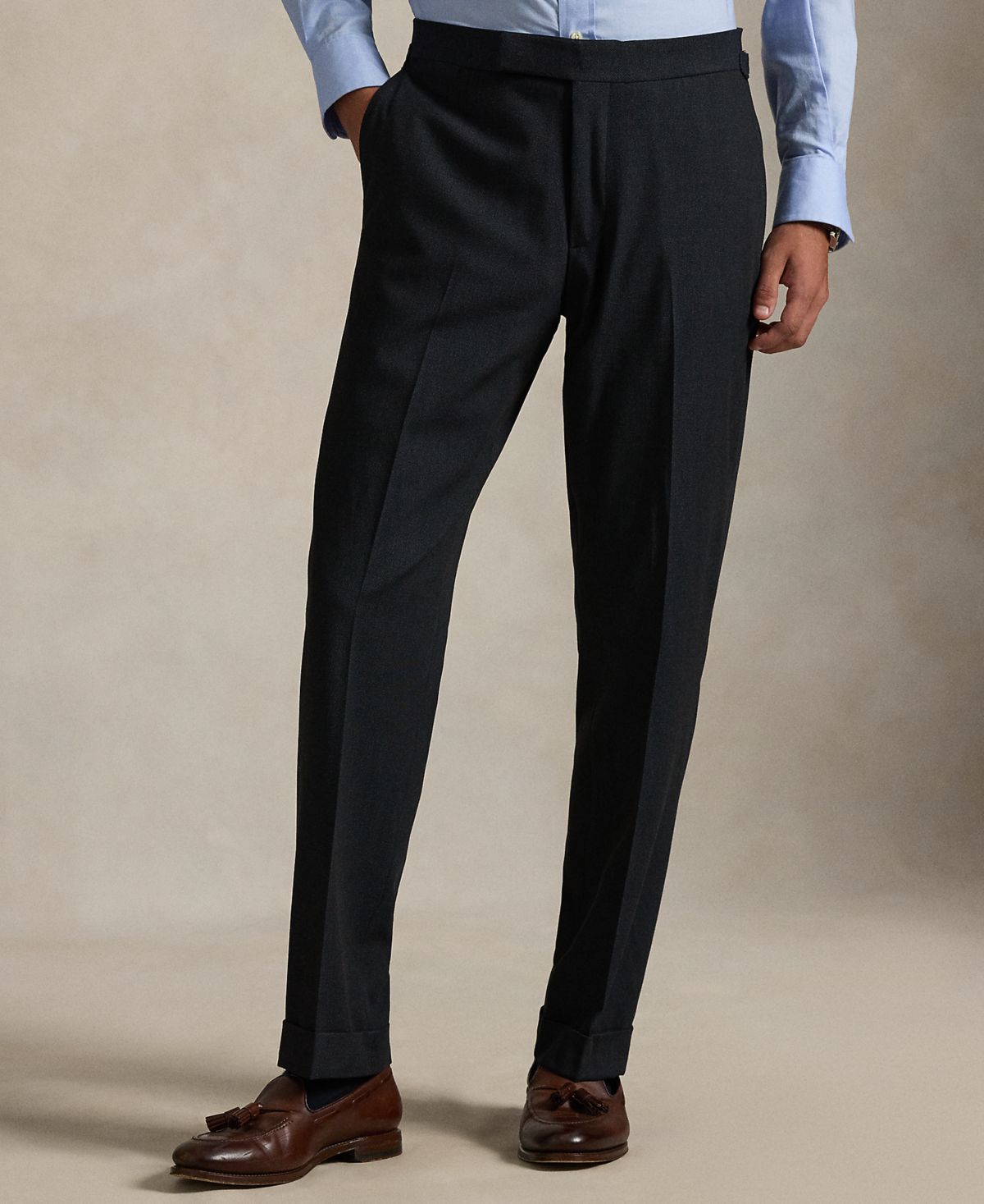 Мужские брюки из смеси саржи