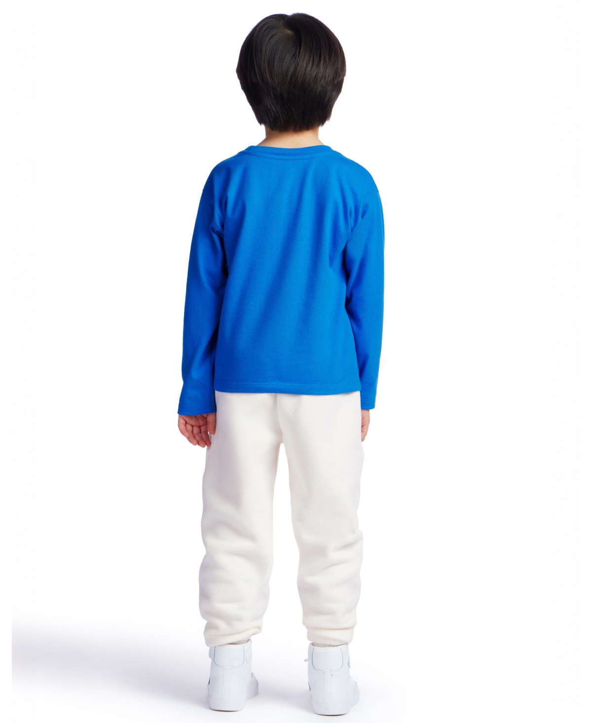 Color Lab Boys 2-10 Printed Long-sleeve T-shirt In Blue