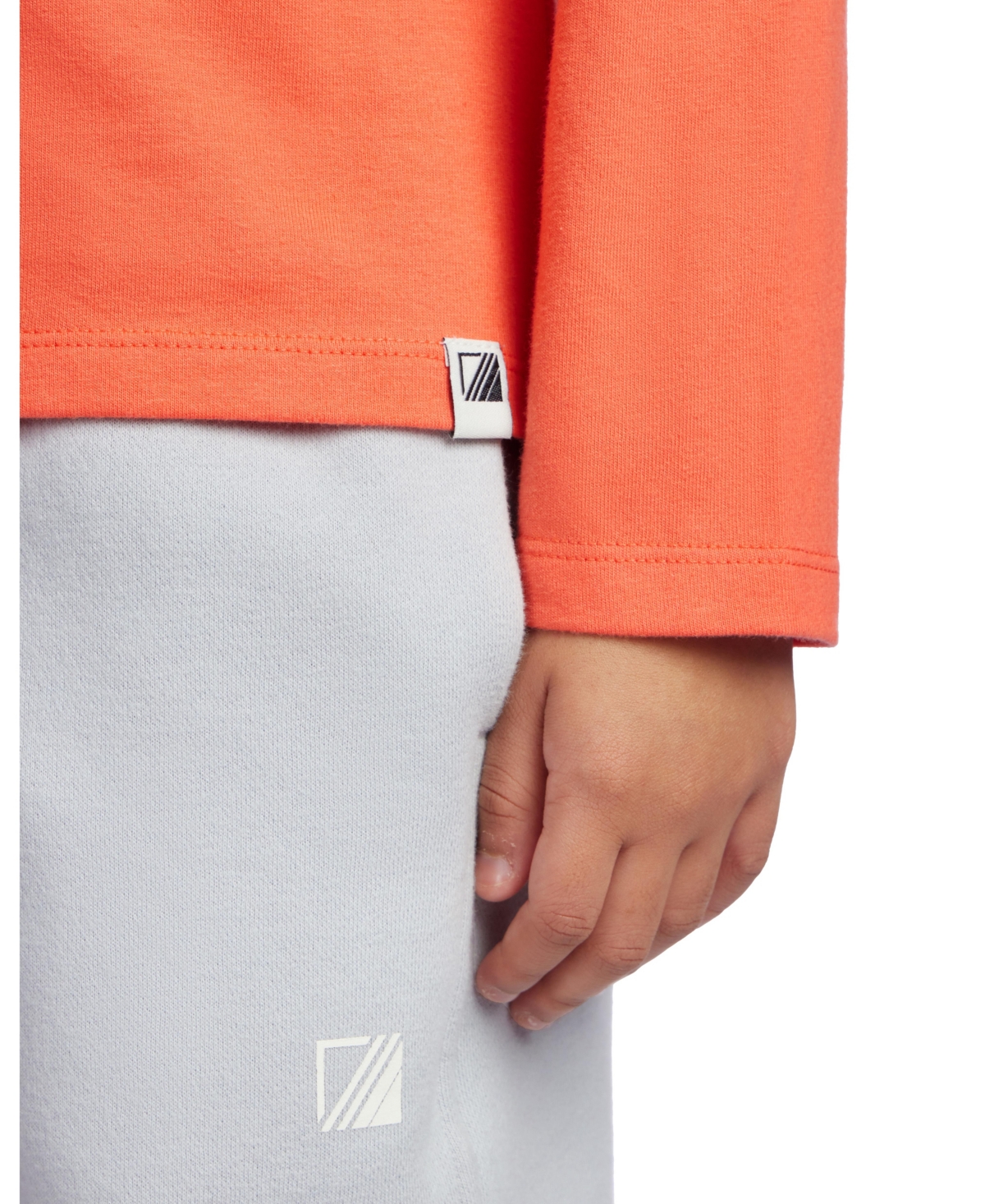 Color Lab Boys 2-10 Printed Long-sleeve T-shirt In Orange