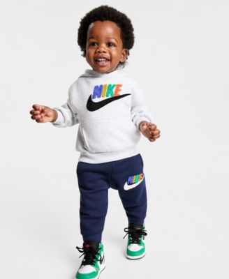 Baby Boys 2-Piece Club Fleece Chenille Hoodie and Pants Set