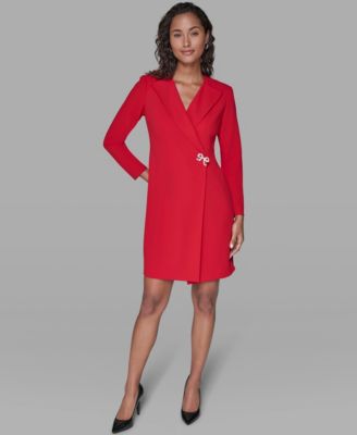 Women's Collared Neck Jacket Dress