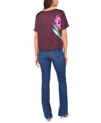 Women's Crew Neck Short Sleeve Top