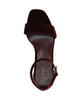 Women's Joy Square Toe Ankle Strap Dress Sandals