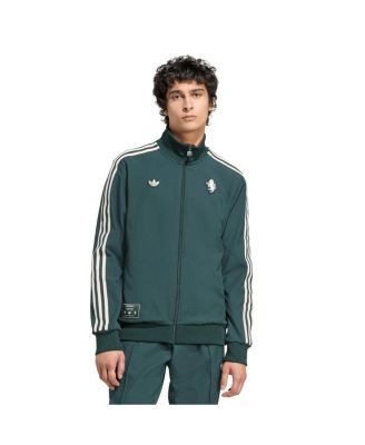adidas - Men's Green Juventus Terrace Icons Full-Zip Track Jacket