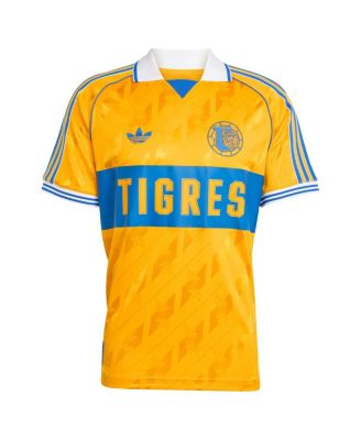 Men's Gold Tigres UANL 2025/26 Home Replica Jersey