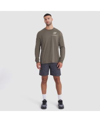 Men's Olive Arizona Cardinals 2025 Salute to Service Sideline Long Sleeve T-Shirt