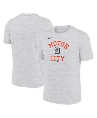 Nike - Men's Ash Detroit Tigers Velocity Team Phrase Dri-FIT T-Shirt