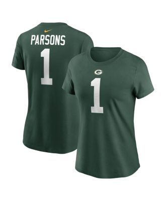 Nike - Women's Micah Parsons Green Bay Packers Name Number T-Shirt
