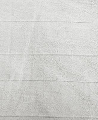 Woven Tucks Jacquard 3-Pc. Duvet Cover Set, Queen