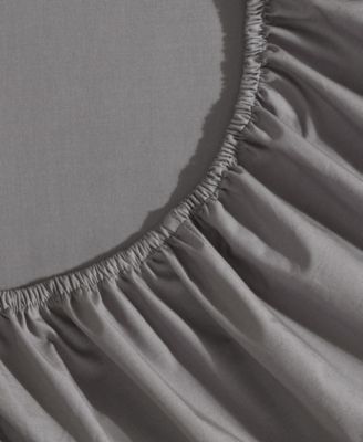 Cool Comfort Solid 200-Thread Count Cotton 4-Pc. Sheet Set, Queen