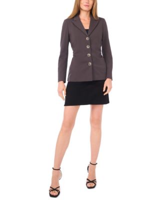 Women's Ponte Long Sleeve Blazer