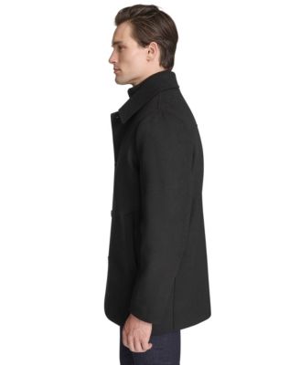 Men's Button Car Coat