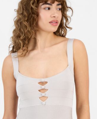 Women's Reyna Cutout Band Square Neck Dress