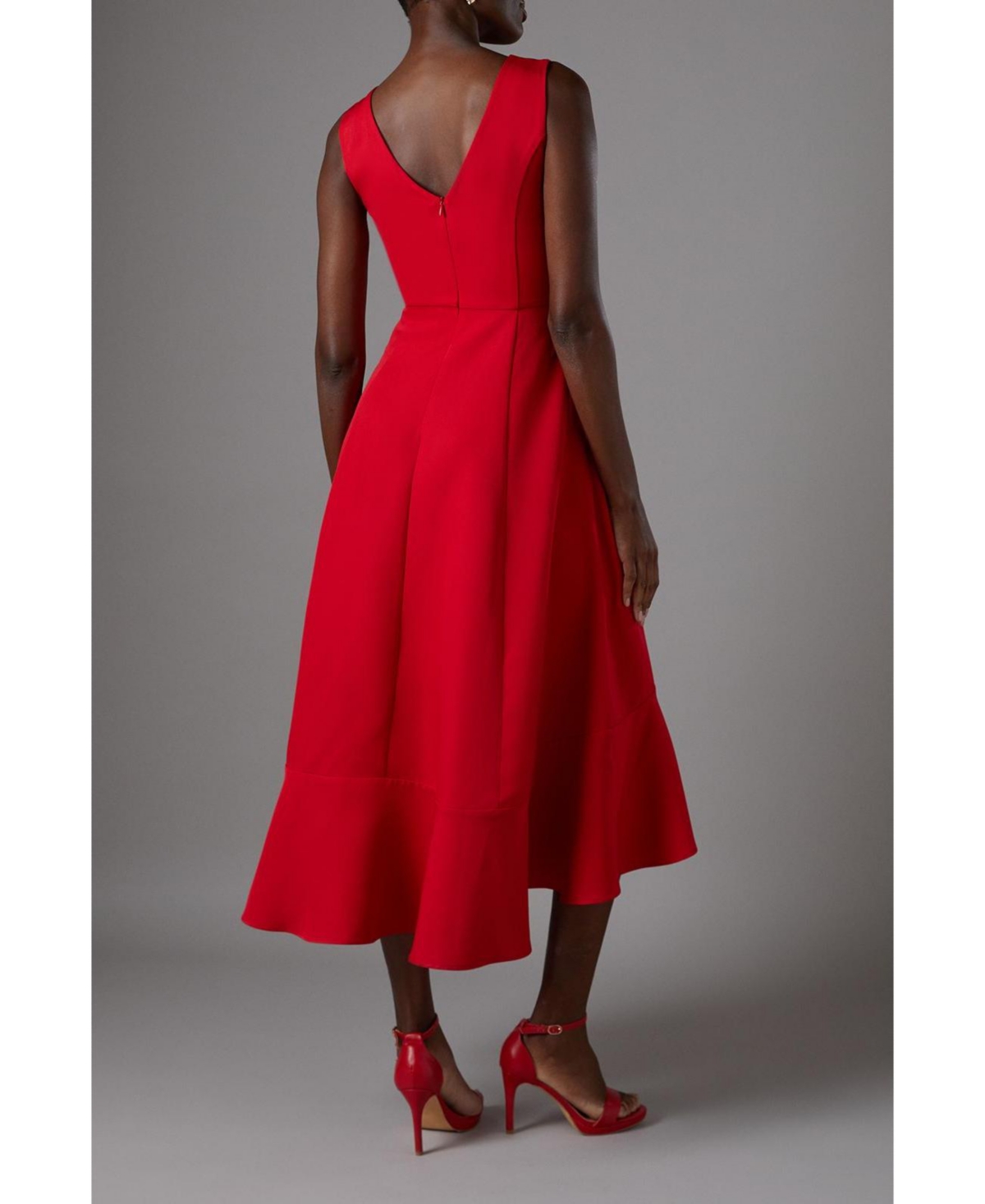 Coast Women's Waterfall Crepe Midi Dress