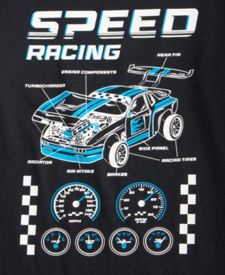 Boys 5-20 Speed Racing Layered-Look T-Shirt, Macy's Exclusive