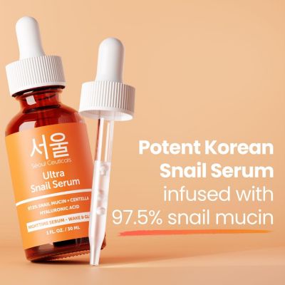 Korean Skin Care Snail Mucin Serum K Beauty Skincare