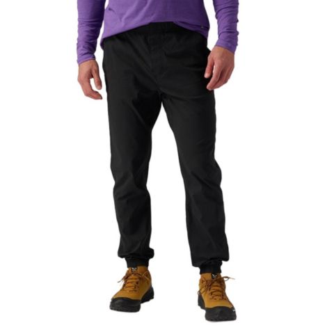 Мужские брюки Backcountry BGA Wasatch Ripstop Jogger Hiking and Climbing, цвет: Чёрный