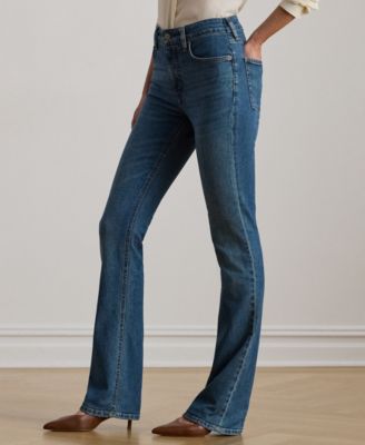 Petite High-Rise Boot Cut Jeans