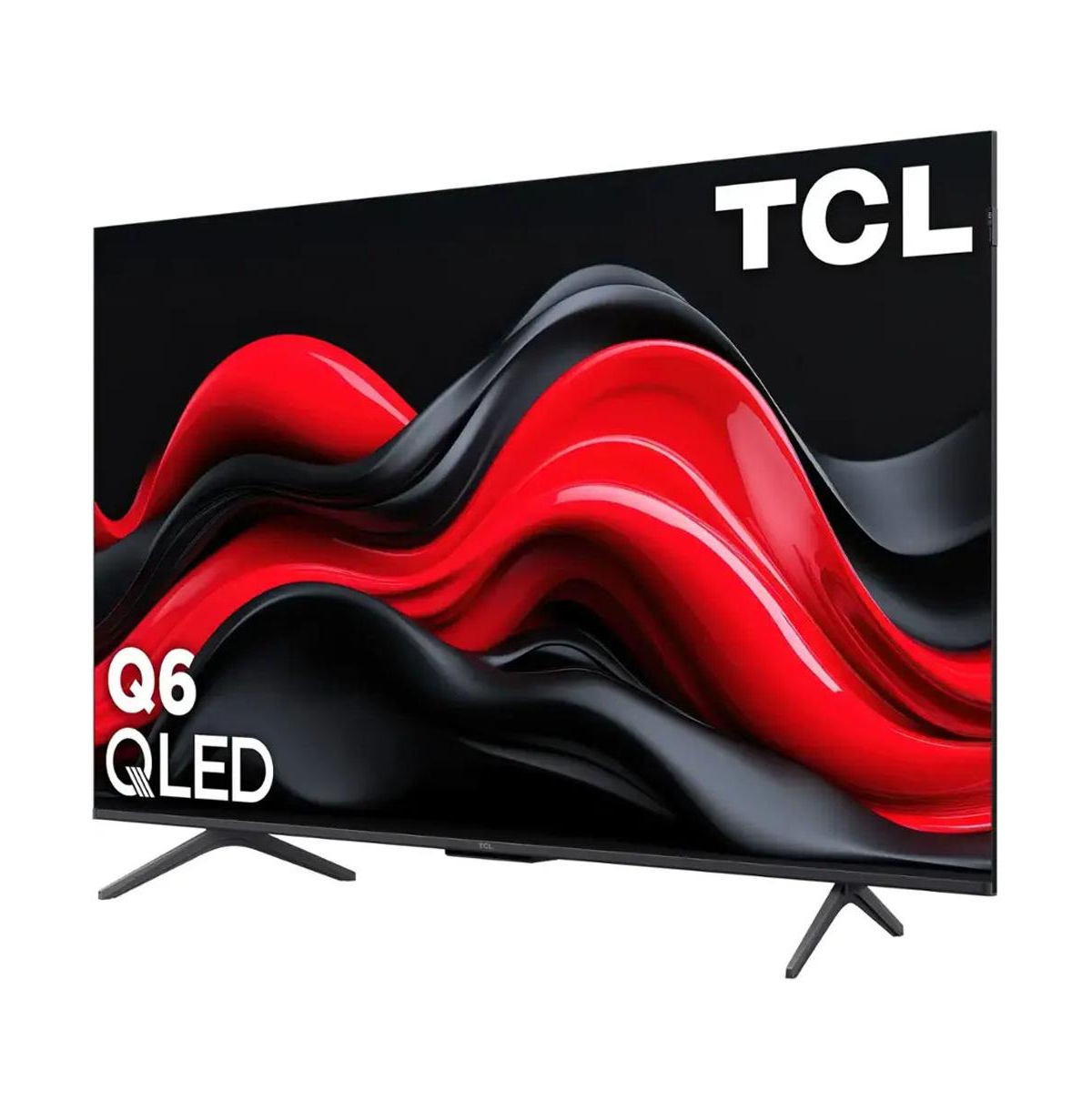 Tcl 50" Q6 Q-Class Qled 4K Uhd Hdr Smart Tv - Dolby Vision, HDR10+, Google Tv - 50Q651G