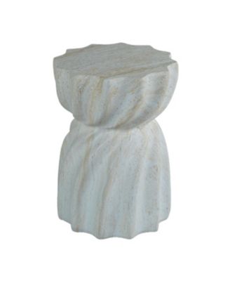 Streamdale Cement Outdoor Accent Table - Terrazzo Style