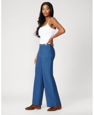 Women's High Rise Flare Twill Pant
