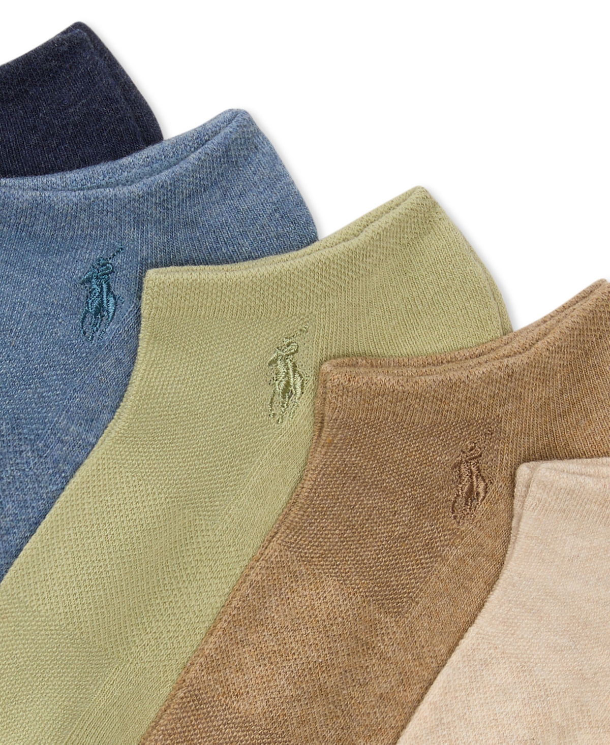 Polo Ralph Lauren Women's 6-pk. Cushion Low-cut Socks In Multi