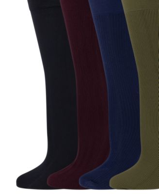 Women's 4-Pack Mesh Sheer Trouser Socks