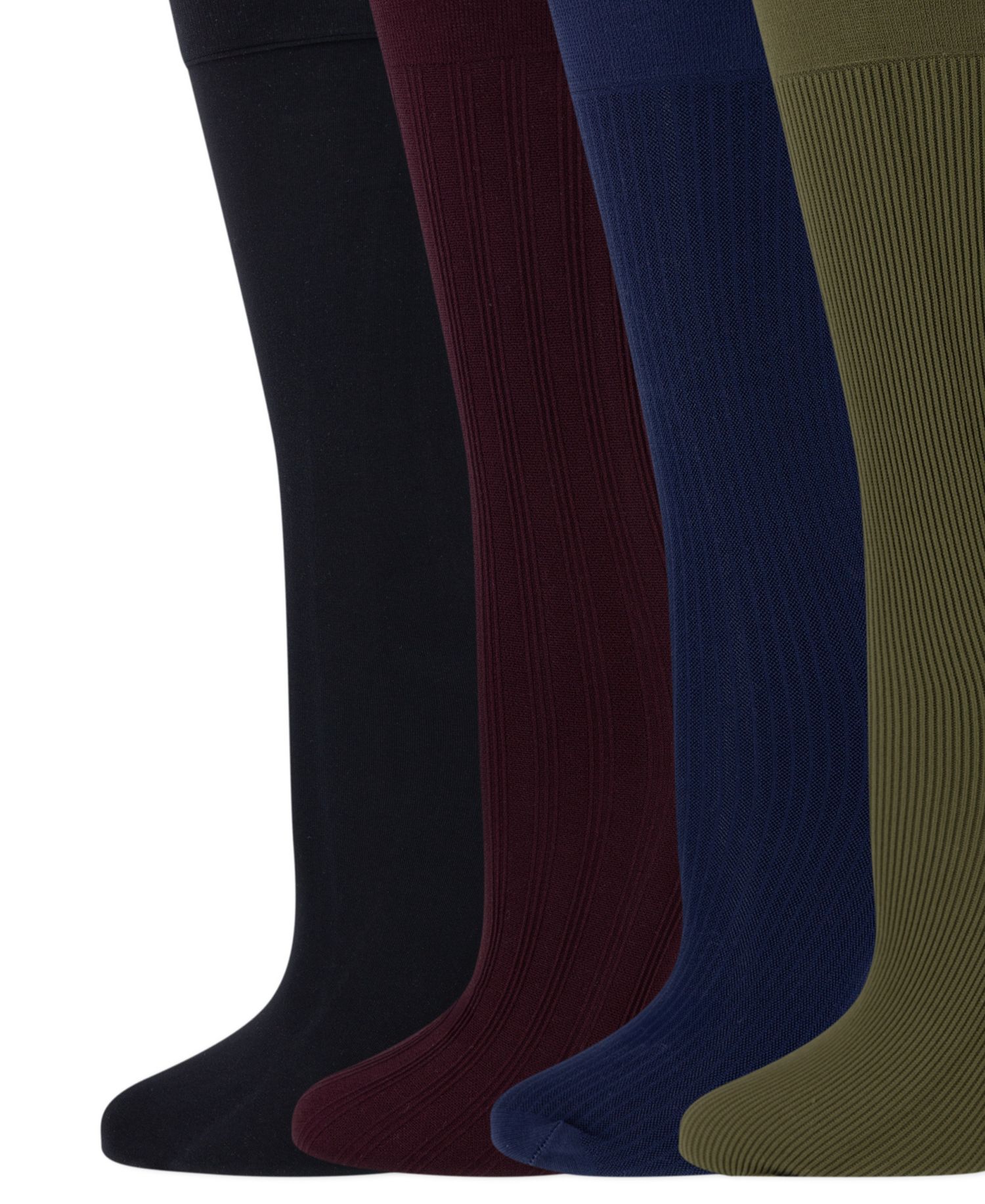Women's 4-Pack Mesh Sheer Trouser Socks