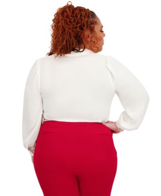 Women's Long Sleeve V-Neck Top