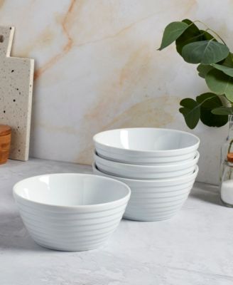 Textured Round Bowls, Set of 4