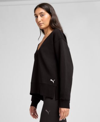 Women's Essential V-Neck Sweatshirt