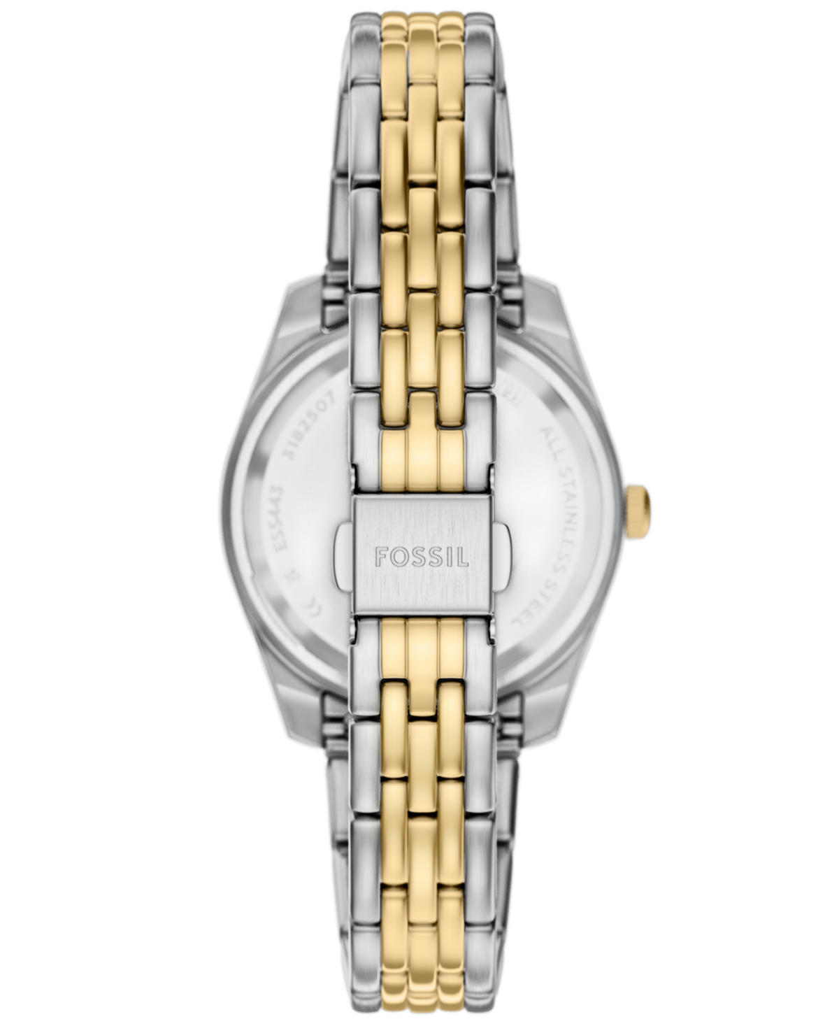 Fossil Women's Scarlette Three-Hand Two-Tone Stainless Steel Watch, 32mm